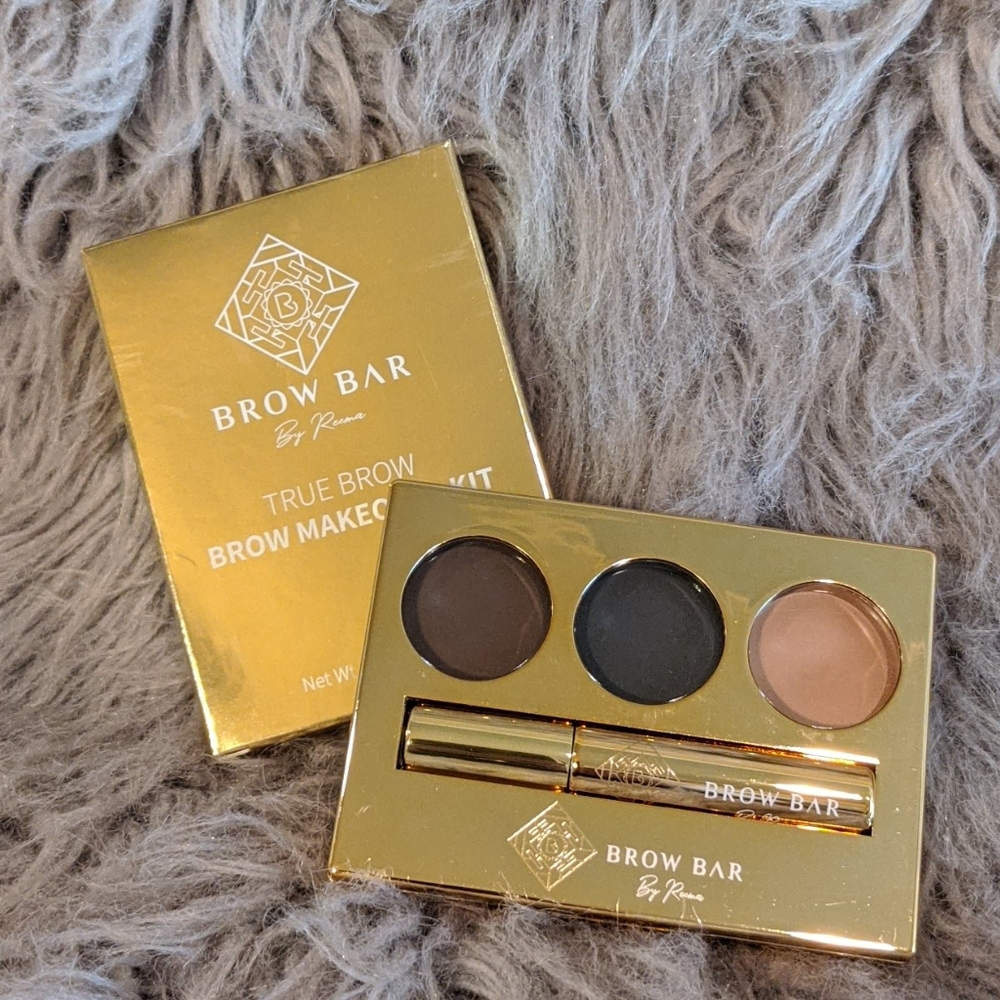 NIB Brow Bar By Reema Brow Makeover Kit in Dark